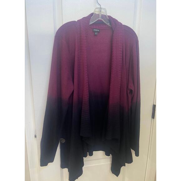 Torrid Cardigan sweater Sz 2 - Picture 1 of 9